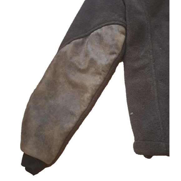 Mens Kuhl Alpenwurx Jacket Fleece Gorpcore Faux Suede Brown Rugged Large - Picture 10 of 10